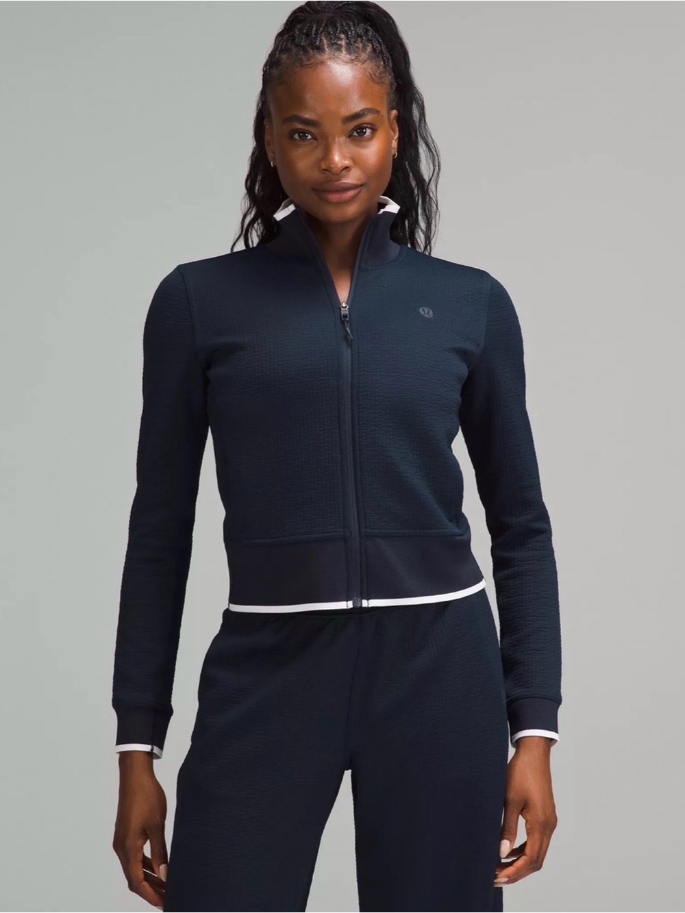 Lululemon Textured Slim-Fit Track Jacket Size 2